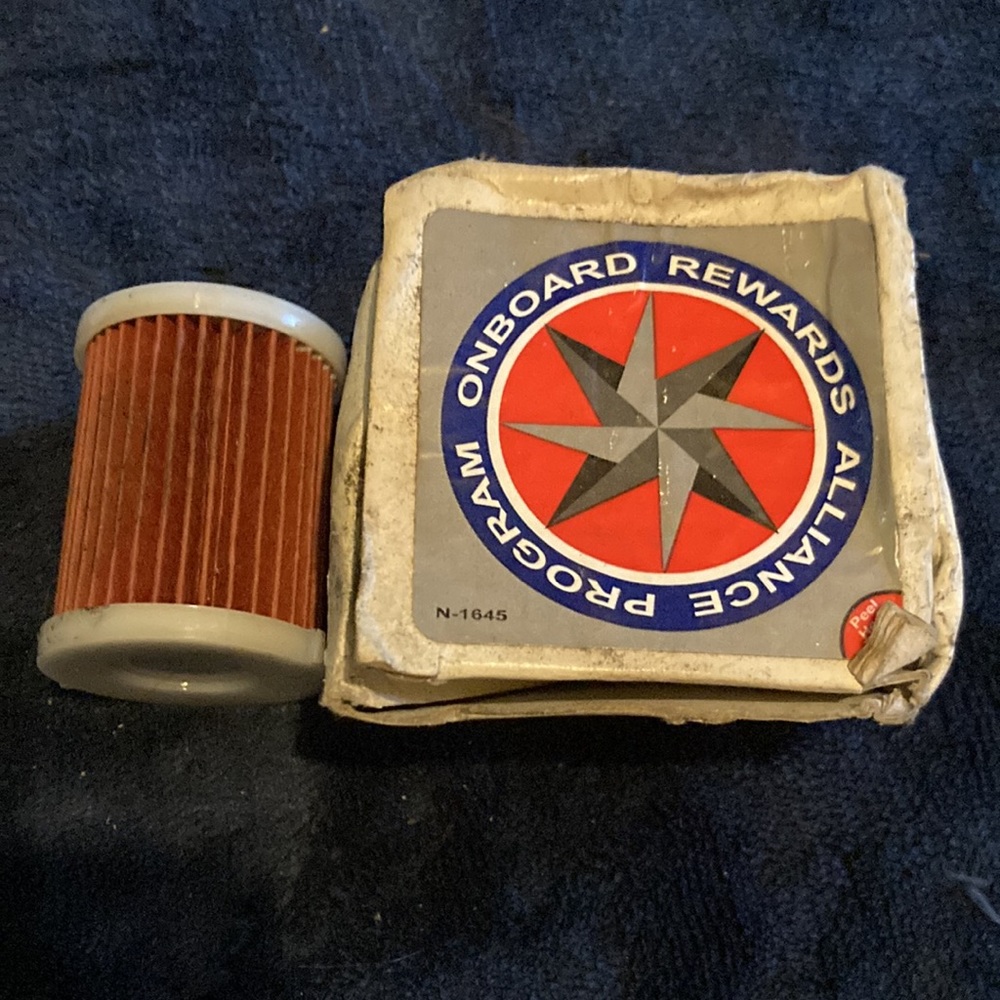 NEW Onboard Rewards Alliance Sierra fuel filter 18-79809 160902 Yamaha outboard